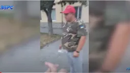 У Луцьку оштрафований активіст зламав палець Арестовичу (відео)