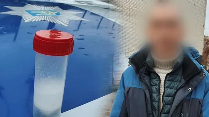 У Луцьку патрульні затримали чоловіка з підозрілою речовиною