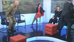 Нардепи побилися у прямому ефірі (відео)
