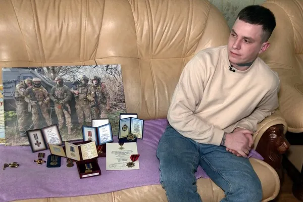 «У мене є сім'я тут, і є сім'я на фронті», – розвідник з Волині одружився у перший день нового року