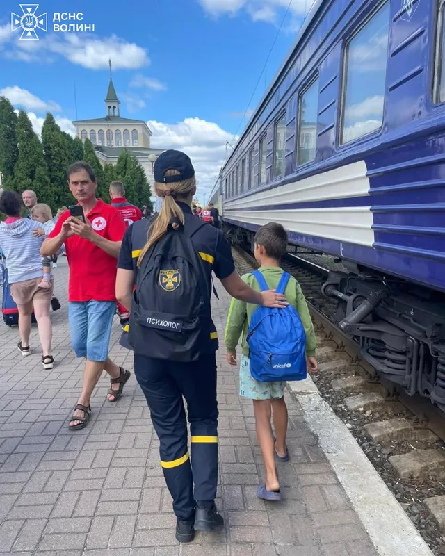 На Волинь прибув евакопотяг з Покровська (фото)