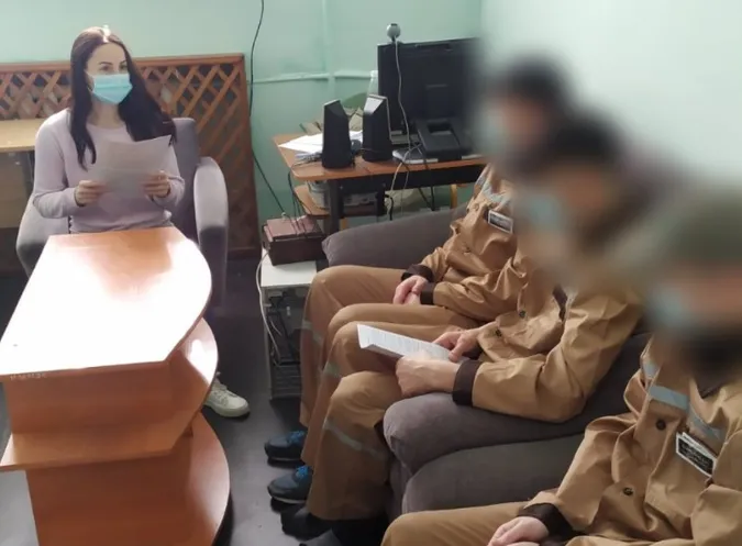 У Луцькому СІЗО ув'язнених вчили долати почуття провини