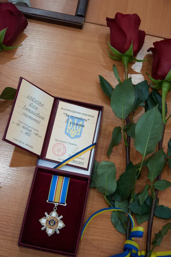 У Луцьку родинам загиблих військовослужбовців вручили нагороди (фото)