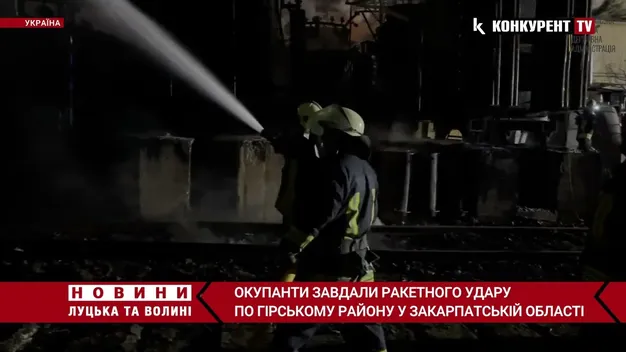Окупанти вперше завдали ракетного удару по Закарпаттю (відео)