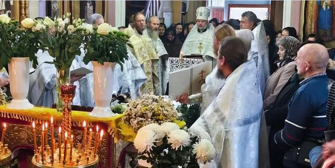 На Волині попрощались з попом московського патріархату Анатолієм Мельничуком (фото)