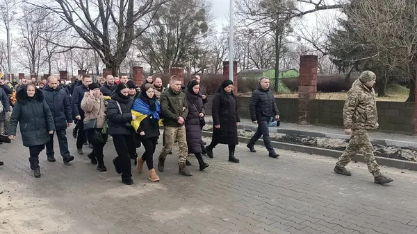 У Луцькому районі провели в Останню дорогу розвідника Романа Мигдаля