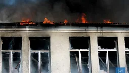 Повідомили деталі пожежі на швейній фабриці у Володимирі (фото) 