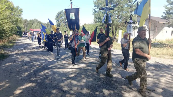На Волині в останню путь провели Захисника Василя Мотринчука (фото)