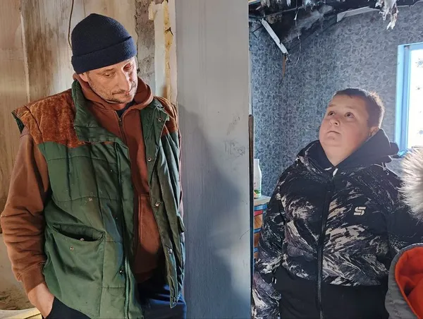 Багатодітна родина погорільців із Волині шукає нове житло