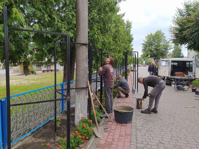 У Камінь-Каширській громаді облаштовують Алею Слави полеглих Героїв (фото)