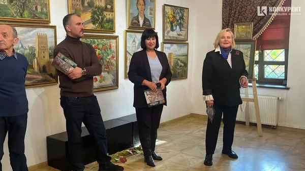 Понад 70 робіт Миколи Черенюка показали на виставці у Луцьку (фото)