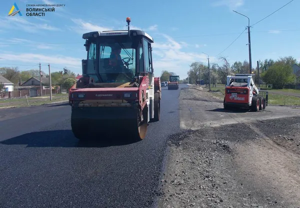 В Рожищенському районі відремонтували ділянку автошляху М-19 (фото)