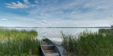На Волині є загадкове озеро, де за сотні метрів від берега вода лише до колін (фото)