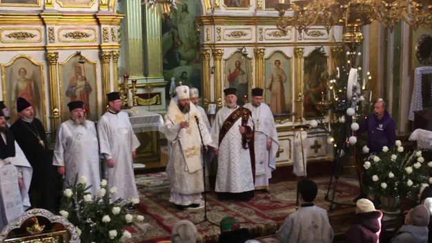 Як колядували у луцькому Свято-Троїцькому соборі (відео)