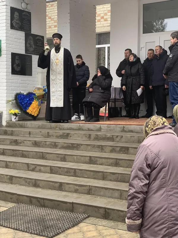 На Волині відкрили меморіальну дошку загиблому воїну Леоніду Залевському (фото)