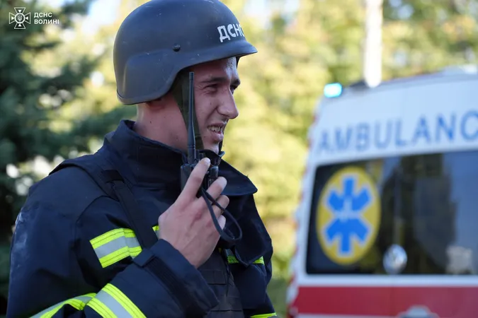 🔥Як у Луцьку на місці прильотів працювали рятувальники (фото)