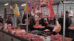 На луцькому ринку перестали купувати м'ясо: що коїться (відео)