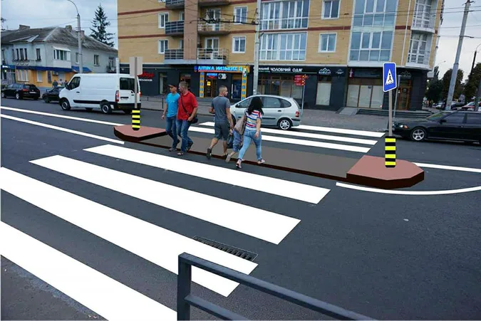 У Луцьку хочуть зебр на островах (фото)