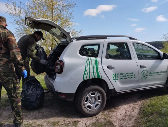 У нацпарку на Волині почистили береги Прип'яті та Стоходу (фото)