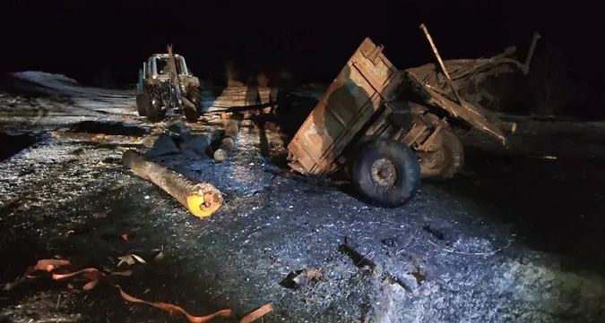 На Рівненщині на міні підірвався причіп трактора, який був у забороненій зоні (фото)