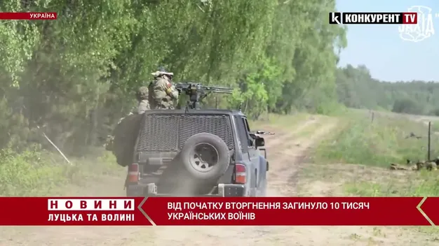 Від початку вторгнення загинуло 10 тисяч українських воїнів (відео)
