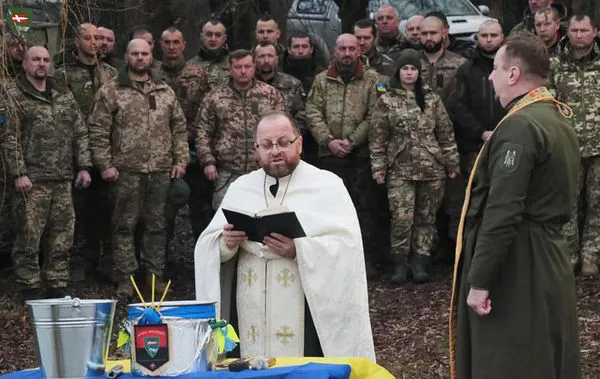 Благословення на Перемогу і занурення: бійці Волинської бригади відзначили Водохреще (фото)