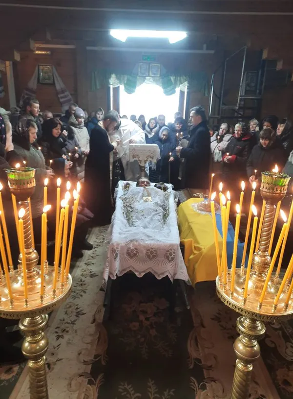 На Волині попрощалися із воїном Володимиром Баглаєм (фото)