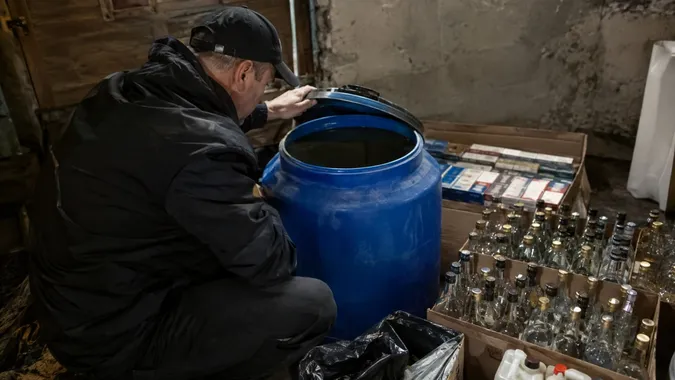 Молдованин біля «Слона» у Луцьку накупив 200 літрів спирту, тисячі цигарок й поплатився