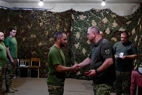Голова Держприкордонслужби відзначив нагородами воїнів Волинського прикордонного загону (фото)