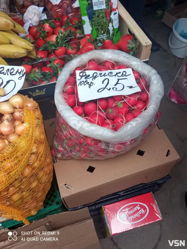 Скільки коштують перші весняні овочі на волинських ринках (фото)