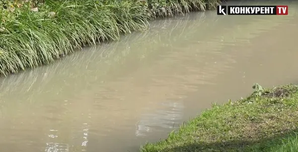 Забруднена річка Сапалаївка