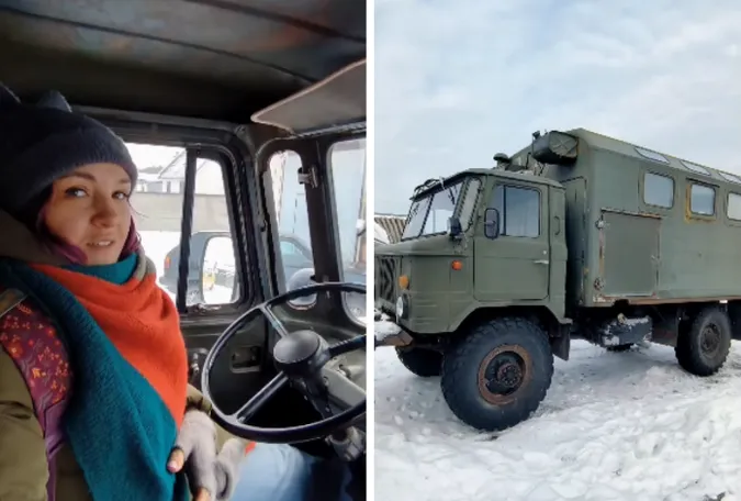 На Волині ГАЗ-66 перетворили на комфортний будинок на колесах (фото, відео)
