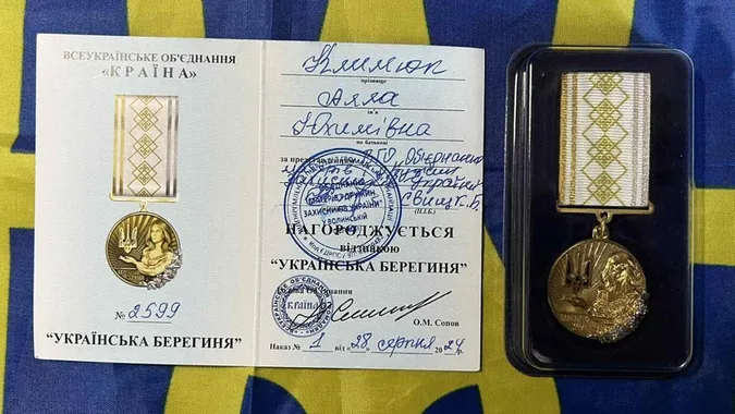 Матері загиблого захисника з Волині вручили відзнаку «Українська берегиня»