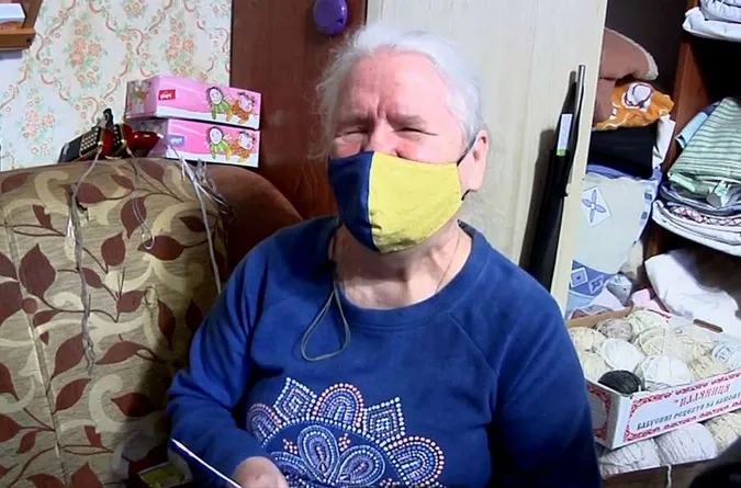Незряча волинська волонтерка отримала відзнаку РНБО