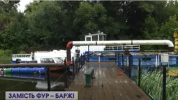 Наступного року в Луцьку хочуть запустити вантажні перевезення річкою Стир (відео)