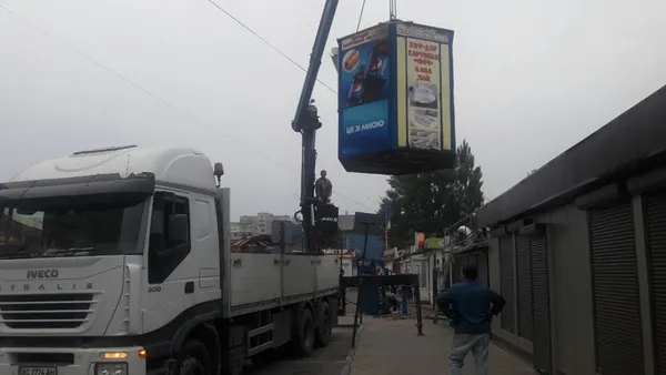 У Луцьку демонтували ще декілька кіосків
