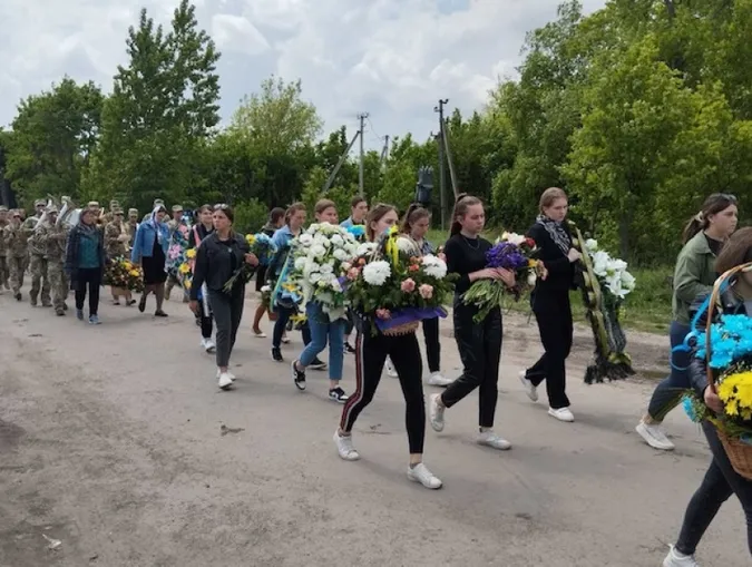 Воїну назавжди 55: на Волині прощалися з батьком п'ятьох дітей (фото)