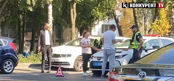 У Луцьку на Волі – ДТП за участю двох авто (відео)