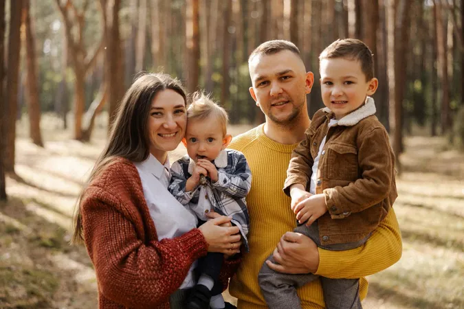 Валентин Хаймик з дружиною й дітьми