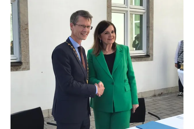 Луцьк і німецький Швайнфурт стали містами-побратимами (фото)