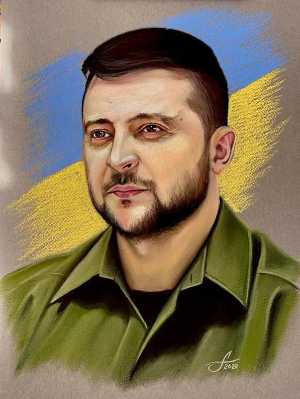 Волинянка написала портрет Арестовича. Йому сподобалося (фото)