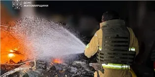 росіяни завдали близько 10 ударів по транспортних та паливних об'єктах  Житомирщини (фото)