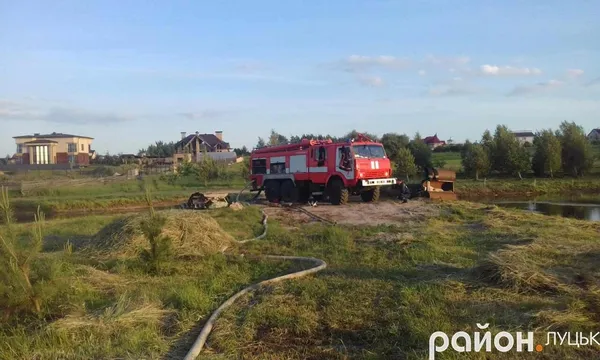 Будівельники спалювали сміття, – сусіди голови Апеляційного суду Волині про будинок, який згорів