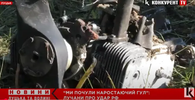Будинок здригнувся, а шматки «шахеда» були аж на деревах, – лучани про нічний удар РФ (відео)