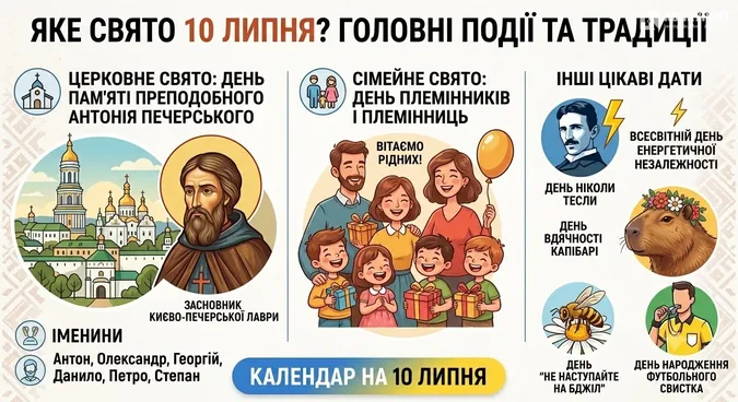 Яке свято 10 липня: традиції, прикмети