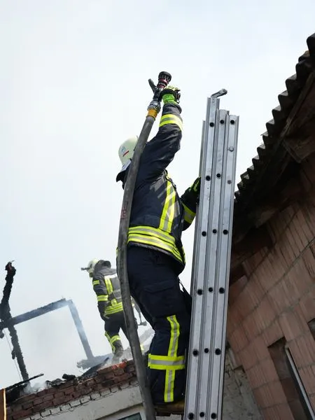 Під Луцьком загасили пожежу на фермі: що з тваринами (фото)