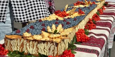 У Володимирі спекли велетенський «Пиріг Незалежності» (фото)