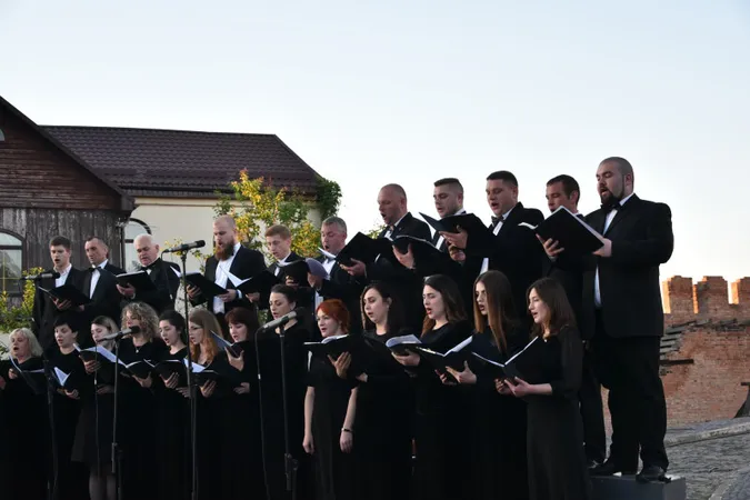 Живі скульптури та оркестр між вогнями: Луцьк провів весну музично й театрально