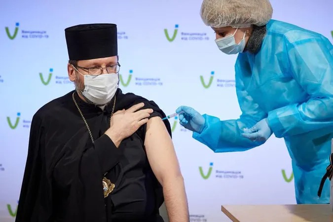 Українських релігійних лідерів вакцинували від COVID-19 (фото)