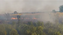 На Волині через необережність в пожежі загинув чоловік (фото)